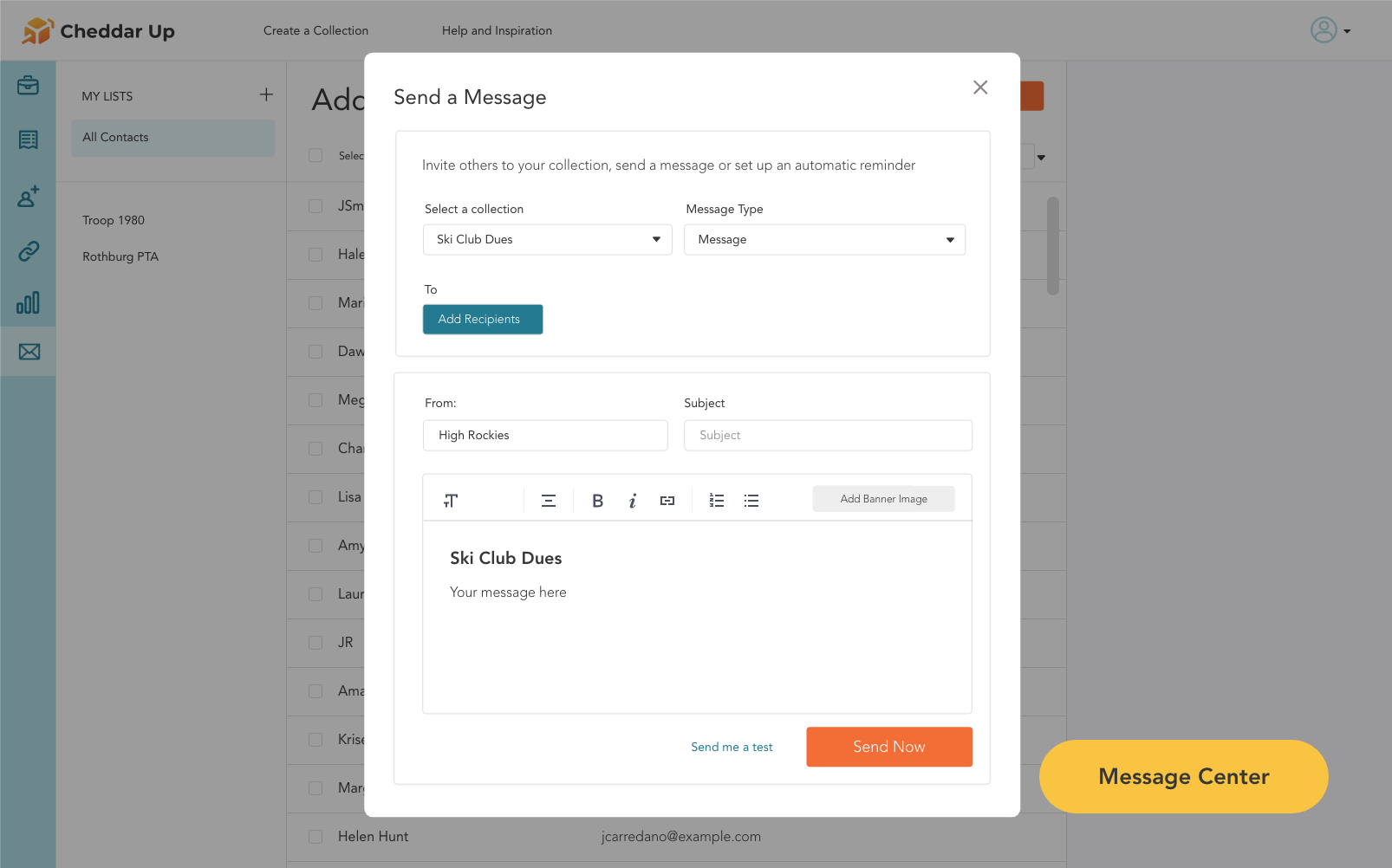 screenshot of Cheddar Up